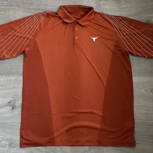 University of Texas Longhorns Men's Nike Golf Burnt Orange Polo Shirt